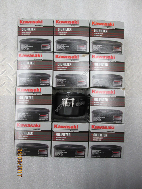 Genuine OEM Kawasaki Filter-Oil 49065-0724 12 Pack 49065-0724