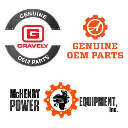 GENUINE ARIENS GRAVELY COVER HOUSING - W/DECAL