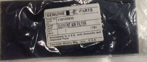 Genuine OEM Kawasaki 6 Pack ELEMENT-AIR FILTER Part# 11013-7033