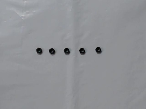 5 PACK Genuine Kawasaki OEM NUT-HEX6MM Part# 311AB0600