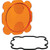 C&E 5"""" Mojave Amber Lens w/ O-Ring  Part# TLM5-ALC