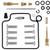  Carburetor Rebuild Kit  All Balls Racing Carburetor Rebuild Kit,    26-1211