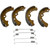Brake Shoe Kit RPLS Kawasaki 41048-1077 Part# 260-900
