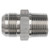 Hydraulic Adapter  Male JIC 37° to Male NPT Solid Adapter    3001-1390