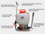 Echo 4 GAL (15L) BACKPACK SPRAYER Model# MS-4010BPD