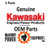 4 Pack of Genuine Kawasaki RING-SNAP Part# 92033-7005