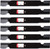 6 pk Oregon 91-531 Heavy Duty Blades for 61" Grasshopper 320242, 320243, 320245