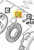 Genuine Echo / Shindaiwa SPRING, SPIRAL part # P022004680