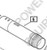 Genuine Echo / Shindaiwa PIPE, SWIVEL Part# E165000800