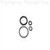 Genuine Ariens Lawn Tractor O Ring Kit Part# 53122000
