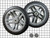 51115900 KIT, REAR WHEEL REPLACEMENT 2 WHEELS UPDATED KIT 51115900