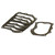Genuine OEM Briggs & Stratton GASKET (5 X 698717) Part# 4123