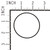Genuine Brigg&Straton Float Bowl Gasket Part# 806481