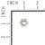 Genuine Brigg&Straton Nut, 3/8-16 Part# 703347