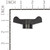 Genuine Brigg&Straton Wingknob, 5/16-18 Part# 703065