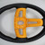 AYP SEARS HUSQVARNA WHEEL.STEERING.MLT.BR.YEL/OVRM Part# 532424551