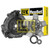 Clutch Kit replaces John Deere AL120023 Part # 1412-2025