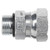  Hydraulic Adapter  Male ORB to Female Pipe Swivel Adapter    3001-1340