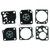 Gasket and Diaphragm Kit replaces Zama GND-1 Part # 615-455