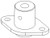 Genuine OEM Ariens Lawn Mower Bushing, Flanged 01522000