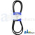Genuine OEM AIP Replacement PIX Belt fits WOODS A-33652 33652