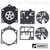 Genuine A&I Products Gasket And Diaphragm Kit, Walbro D10-HDC B1WD10HDC Part# B1WD10HDC