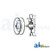 Genuine A&I Products V-Idler, Fits Toro 93-0320 B1SB729