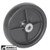 A&I Products Plastic Deck Wheel, Fits John Deere AM107561 B1CO8216