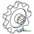 NEW SPROCKET CG/TAIL AUGER for NEW HOLLAND 773824 773824
