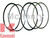 Genuine Kawasaki OEM RING-SET-PISTON Part# 13008-6055