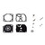 Genuine Oregon Diaphragm and Gasket Kit - Zama rpls Zama 615-621 49-273