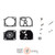 Genuine Oregon Diaphragm and Gasket Kit - Zama rpls Zama 615-621 49-273