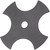 Genuine Oregon  Edger Blade, 8in. Part# 40-840