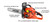 ECHO CHAIN SAW REAR HANDLE 50.2CC  20' B/C PERFORMANCE MODEL CS-501P-20