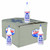 HD Gear Oil For  SAE 85W-140,  Twelve 32 oz. bottles