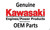 5 PACK Genuine Kawasaki OEM NUT-HEX Part# 312AA0600