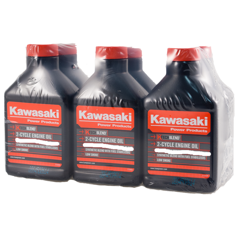 6 Pack Kawasaki OIL KTECH 2 CYCLE 2.6 oz Part# 99969-6082C