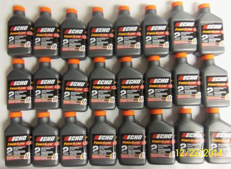 OEM Echo Shindaiwa 24 Pack  6.4 oz Btls 2 Cycle Oil 2.5 Gallon Part# 6450025