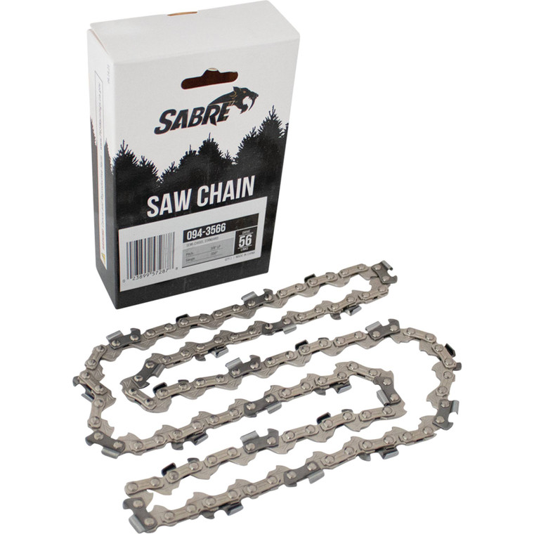 Sabre Chain Pre-Cut Loop 56 DL  3/8" LP, .050", Semi-Chisel Standard    094-3566