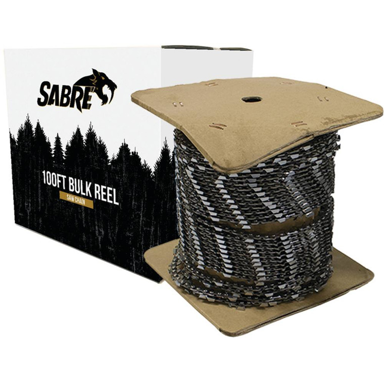Sabre Chain Reel 100'  .325", .058", Semi-Chisel Standard    096-4106