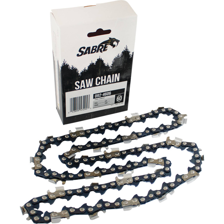 Sabre Chain Pre-Cut Loop 60 DL  3/8", .058", Chisel Standard    092-4606