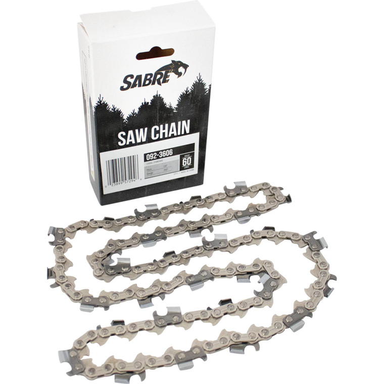 Sabre Chain Pre-Cut Loop 60 DL  3/8", .050", Chisel Standard    092-3606