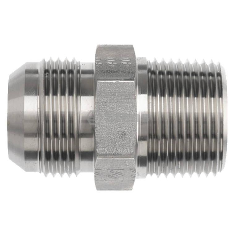  Hydraulic Adapter  Male JIC 37° to Male NPT Solid Adapter    3001-1390
