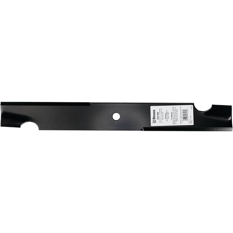 6 Pack Stens Notched Hi-Lift Blade Replaces Bad Boy 038-6060-00    355-960