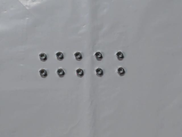10 Pack of Genuine Kawasaki NUT-HEX 6MM Part# 311AA0600