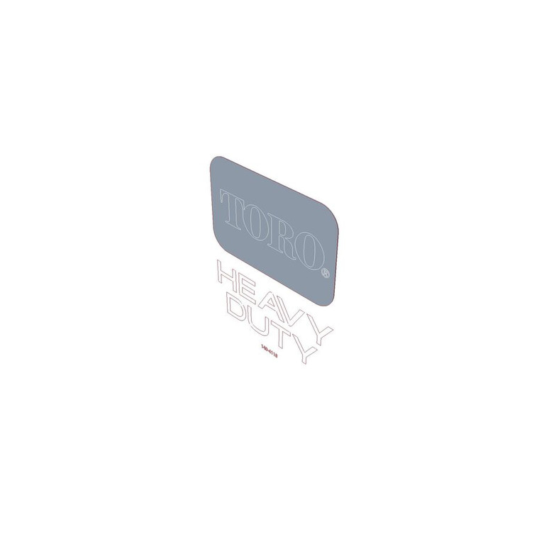 Genuine Toro DECAL-KOHLER Part# 140-4116