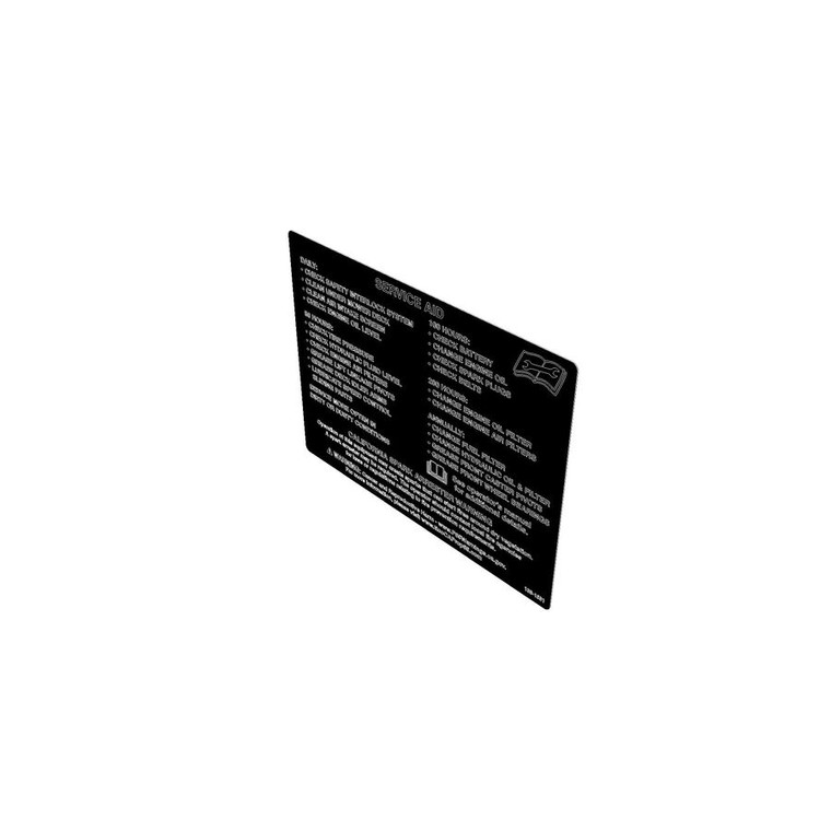 Genuine Toro DECAL-SERVICE Part# 139-1531