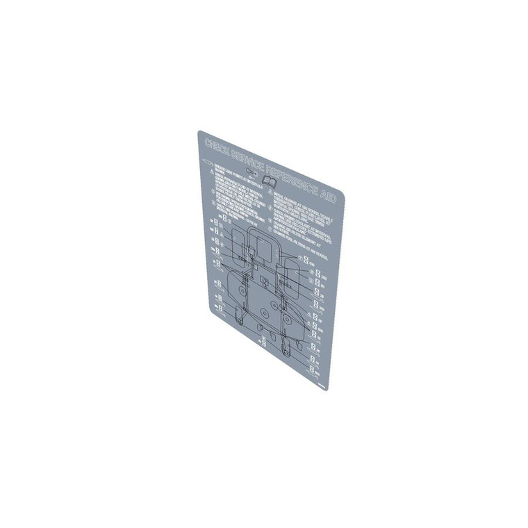 Genuine Toro DECAL-CHECK, SERVICE Part# 136-5510