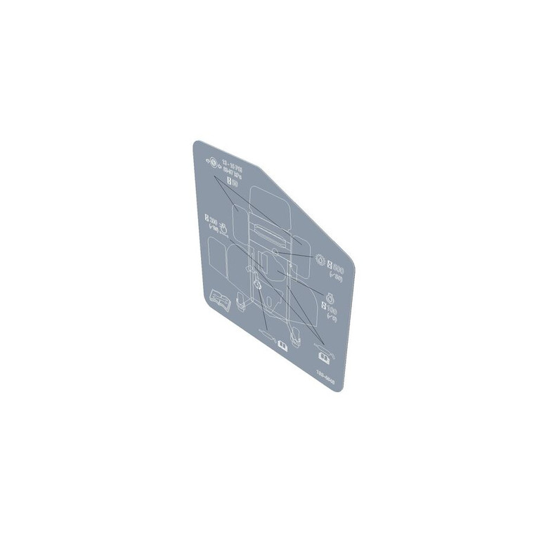 Genuine Toro DECAL SERVICE-MULTIFORCE Part# 133-4648