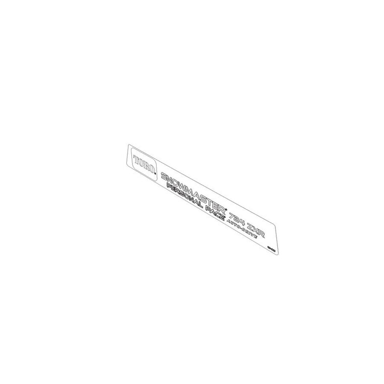Genuine Toro DECAL-DISPLAY Part# 131-1786